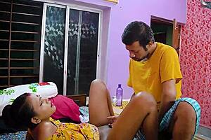 Desi Malik Deepthroats Big Cock in Bent Over Hardcore Sex with Servant