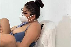 60-year-old stepmother in student uniform begs for sex fetish 😏