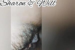 Cogiéndome a la puta de la vecina mientras su marido sale de viaje