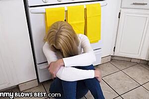 Helping Stepmom Model Lingerie