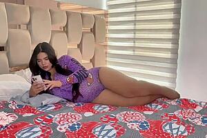 Pregnant milf fucks her stepson while her husband is not home - Savannah Watson