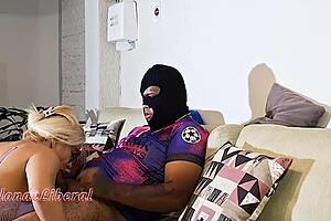 Safadinho enjoys sensual blonde milf anal with blowjob and couple fun, craving more cum in mouth repeat.