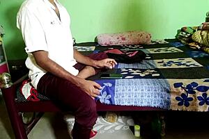 Master Ji Takes Advantage Of Student For Intense Creampie Ride In Clear Hindi Voice