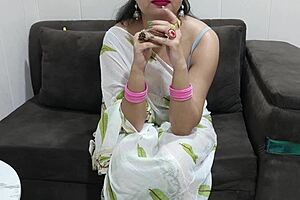 Indian Stepmom Gets Fucked By Stepson In Doggystyle And Cowgirl With Dirty Talk And Deepthroat While Daddy Is Out