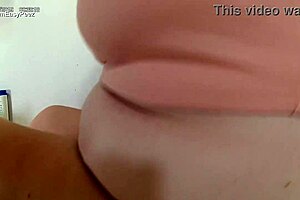 Two Angles Of Liza Receiving Cumshot And Golden Shower In Tub With Wet Panties