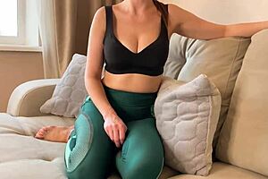 my friend's stepmom lured me to her place for conversation, leading to amateur encounter