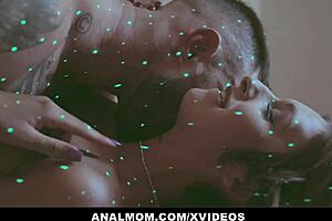 can this cheating milf wife handle her butler's massive cock riding deep in her asshole?