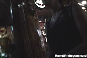 hey, this seasoned store owner really knows how to suck and fuck those young 18+ cocks