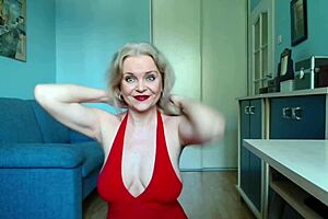 Mommy indulges in some wild fun when she's home alone with her toys