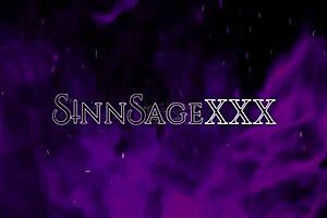 the sinn sages clip shows her feet in a skinny tattooed milf fingering orgasm with dirty talk