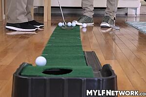 once again diamond kitty's no-good husband leaves her alone in bed for golf, but this time she's fed up with the neglect.