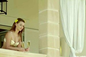 hey lysette is just licking and sucking sarah in this glamorous lesbian setup with some toy play too