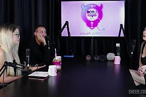 mary red says, 'join us for this outdoor group sex compilation with bruna carlos'