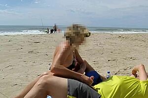 How did this stranger MILF with big natural tits make me cum publicly with a handjob?