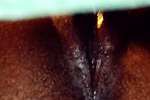 Panties Lovers Up Close Ebony Pussy Licking Orgasm