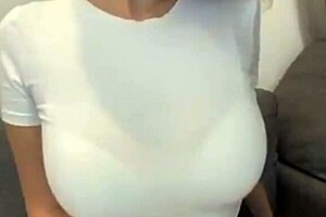 Stepmom Flashes Bra In Short Skirt!