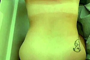 Peeping Tom Neighbour Caught Me Showering With Huge Tits Exposed