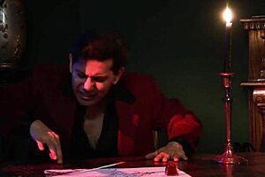 Naughty French maid Toni Samantha fucks her master in lingerie and high heels.