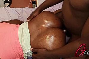 She planned a romantic dinner, but ended up riding his big black cock in wet pussy passion! 🔥🍽️