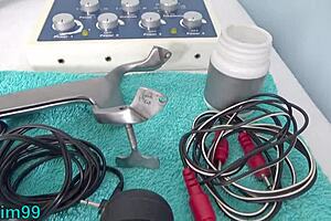 Mature Milf Endures Intense German Electric Shock In Pee Hole And Piss Drinking