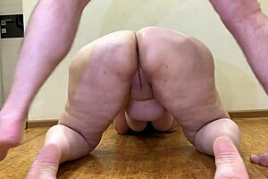 Stepmom with big tits agrees to anal encounter ending with cum inside.