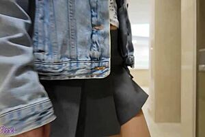 romantic walk turns wild with remote controlled vibrator buzzing in my pussy outdoors 😏💦