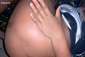 Spin and fuck deep inside her wet pussy, oh man that's wild! 😈