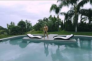 Jenna J Ross Suggests Squeezing Her Nipples While Cumming on Fingers in Shaved Pussy Play