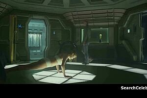 charlize theron appears in prometheus 2012