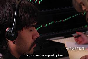 Blonde bimbo Rachel Ramsey gets fucked and spit on in office as Wallstreet secretary