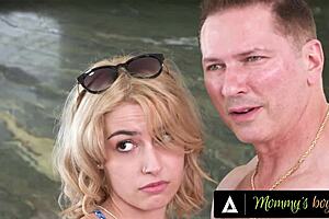 mommys boy features fucking my gfs stepmom in compilation with ffm threesome deepthroat squirting