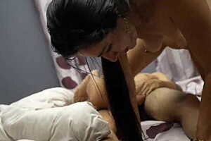 Sucking and fucking the delicious pussy of a mature woman part 2 in rough doggystyle action