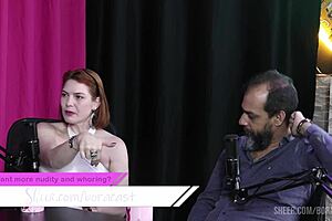 Emotional Compilados da reh queen e kstro no bora cast com bruna carlos - parte 2 watch on sheer red