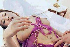 Big naturals saggy tits Japanese milf, wanna seduce for uncensored JAV MMF 3some with cowgirl riding?