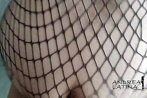 i love pounding my curvy latina lover's big ass in doggy position every time