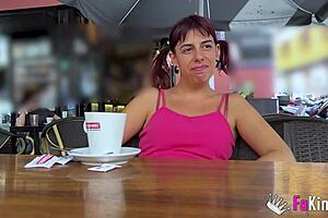 Nora martin flashes her big body in seville streets before wild public fucking 😏