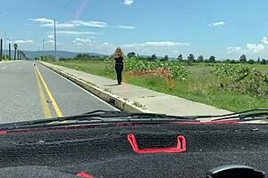 Gas or ass? Watch the full video on sheer with this curvy latina teen riding cock.