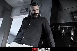 The Italian maid got caught by her pervy boss and things escalated quickly.