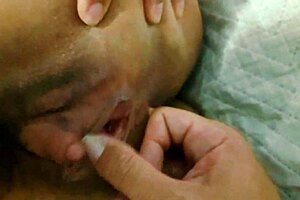 subtle hints of vaginal and anal play during that eager blowjob session