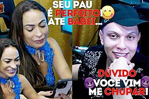 Belinha Baracho sees Ruans huge cock and drools with lust