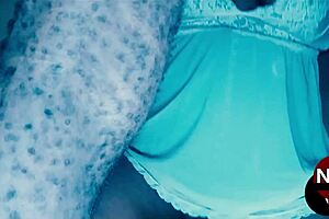 How does this ebony girl handle the wildest doggystyle pounding with squirting orgasms?