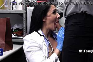 Busted medical professionals rock-bottom moment - Sheena Ryder Mylfcaught