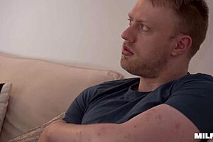 Cougar on the prowl spots skinny blonde for hardcore milfaf action. Ready to pounce?