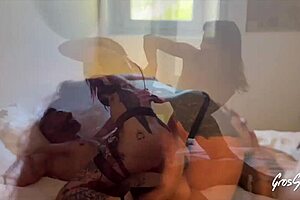 sally and jade two french sluts crave cock in ffm lingerie group session