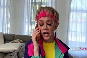 Asian milf gets intense reverse piledriver action from Nicole Doshi