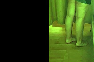 Karina and Lucas Select Hot Outfit for Gym Session with Sensual Mirror Reflection