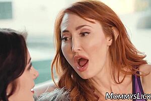 why is redhead kendra james fingering stepdaughter rosalyn sphinx so hot?