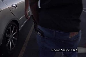 rome major cums on cher adele's bouncy bubble ass