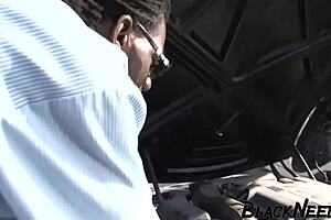 I adore blonde step mom fucking big black cock deeply.