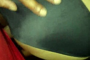 I caught her watching and she paid up.